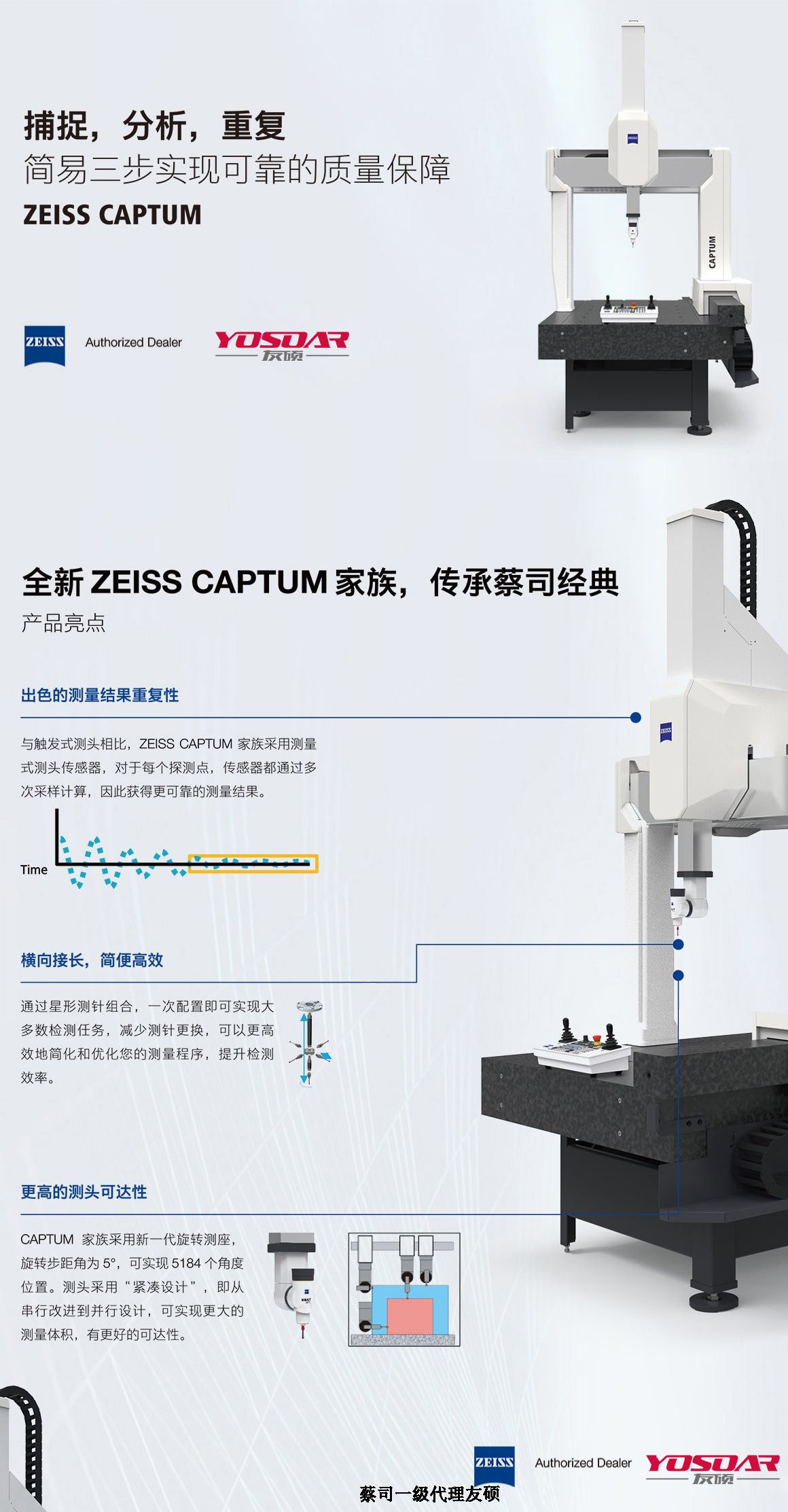 朔州蔡司三坐标CAPTUM